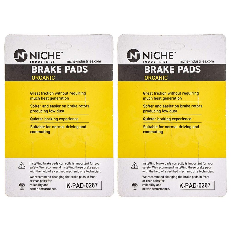 NICHE Brake Pad Set for Honda VTX1800S Goldwing GL1800 ST1100