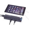 Renkforce 7+2 Port USB 3.0-Hub with Schnellladeport, with Status-LEDs black