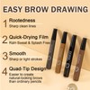 XINGXYUEL 3PCS Natural Black Microblading Eyebrow Pen Waterproof Eyebrow Pencil