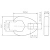 BGS 1757-24 | Crowfoot Spanner | 12.5 mm (1/2") Drive