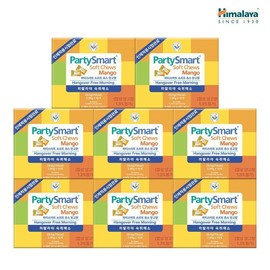 Himalayas Himalaya Hangover Relief Party Smart Chew Mango 10 pieces, 8 boxes / 히말라야 숙취해소 파티스마트 츄 망고 10개입 8박스
