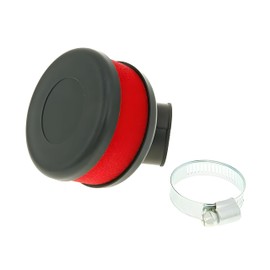 Angled Air Filter Flat Foam red 28 mm