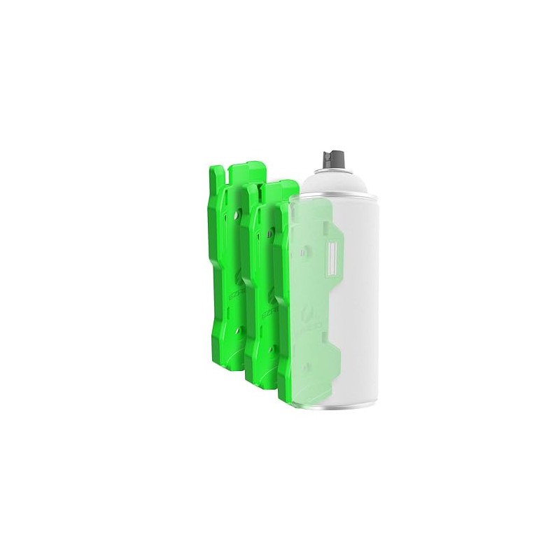 EZRED Magnetic Spray Can Holder 3-Pack Flexible Non-Marring Polymer Lid