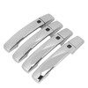 Exterior Door Handle Cover Chrome Plated Outside Door Handle Decor