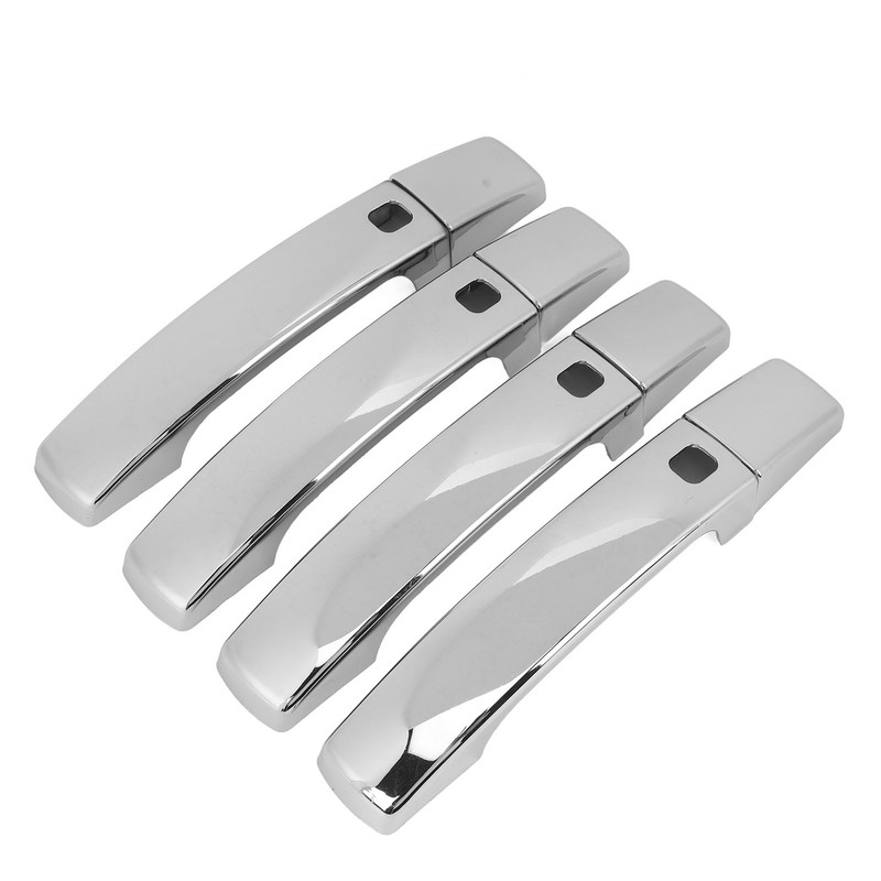 Exterior Door Handle Cover Chrome Plated Outside Door Handle Decor