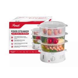 Rosewill 4 in 1 Electric Food Steamer Baby food maker, 800W 9.5Qt