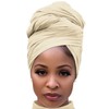 DRESHOW Hair Wrap for Black Women's Scarf Turban Long Hair