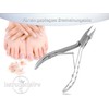 Toenail Nippers for Ingrowing Toenails – Stainless Steel – Ergonomic Handle – 12.5 cm