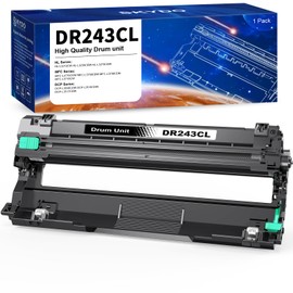 Skydo DR243CL DR243 Drum Unit Compatible for Brother DR-243CL Drum Unit for DCP-L3550CDW HL-L3230CDW DCP-L3510CDW MFC-L3710CW HL-L3210CW MFC-L3750CDW MFC-L3770CDW HL-L3270CDW Printer, 1 Black