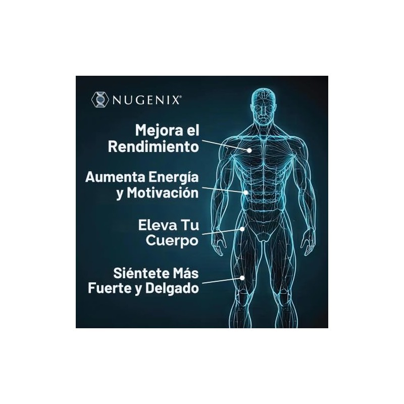 Nugenix- “Suplemento Potenciador de Testosterona TotalT, Libre y Total para