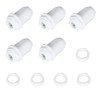 PureSec 3/8 Bulkhead Fitting 3/8 O.D. Tube use Push to