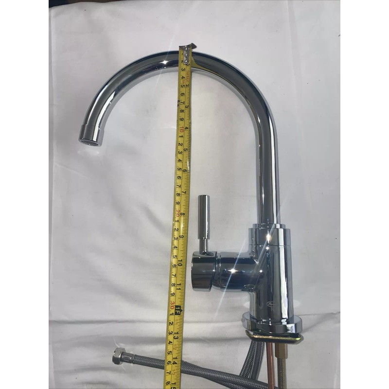 Premier Faucet 120097 Essen Lead-Free Single-Handle High-Arc Kitchen Faucet