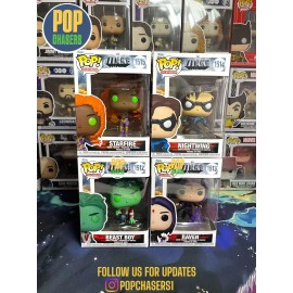 Funko POP! DC: Titans Full Set #1512-1515