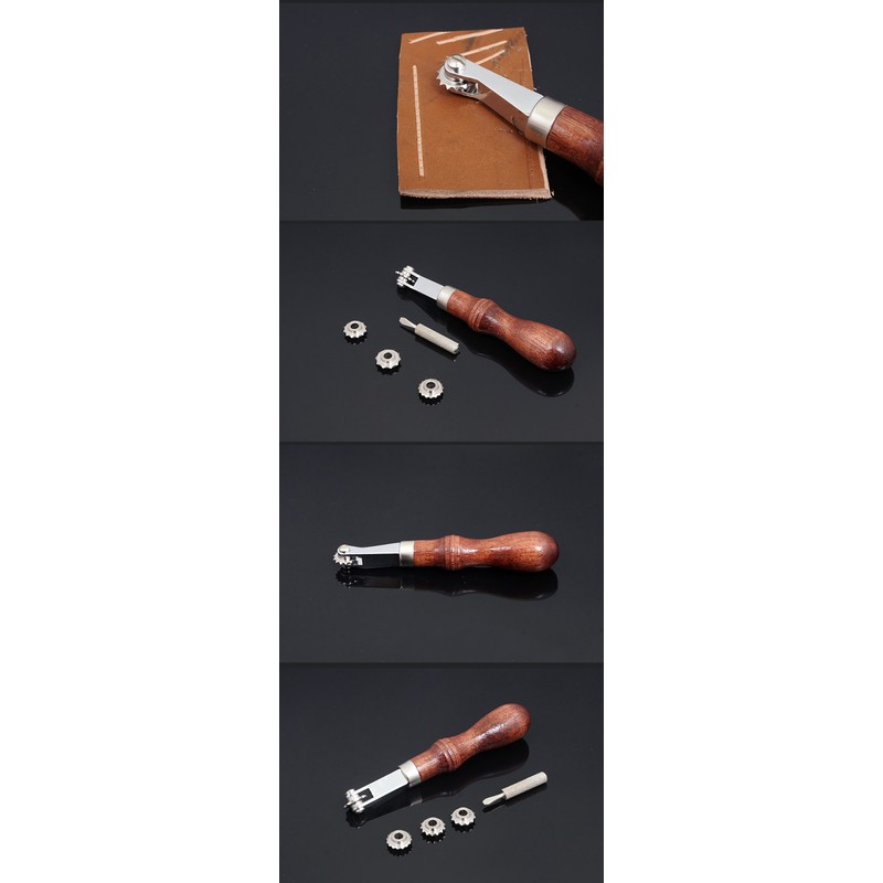 Leathercraft Spacer Tool Spacer Embossing System Set Sewing Stitch Spacer