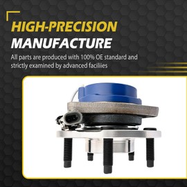 OWAYSAFE [5-Lug] Front Wheel Bearing and Hub for Buick Century Regal, DTS Deville, Chevy Impala Monte Carlo, Pontiac Grand Prix, Saturn Relay, Olds Aurora Assembly Replacement 513121