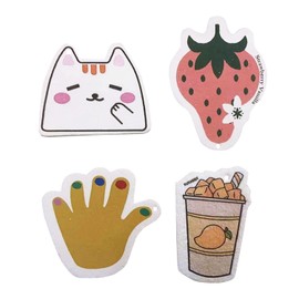 Esponjas de cocina reutilizables, esponja para lavar platos, esponjas compostables para limpiar platos, almohadilla de estropajo de pulpa de madera natural, esponja de celulosa doméstica resistente, paquete de 3 (baya-2)