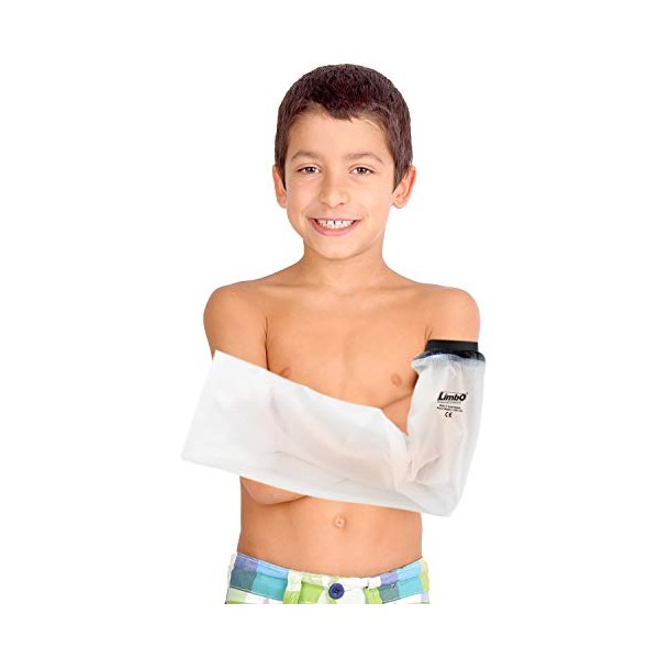 LimbO Waterproof Protectors Cast and Dressing Cover - Child Full Arm 4 to 5 Yrs (FA45: 16-22 cm Upper Arm Circ.)