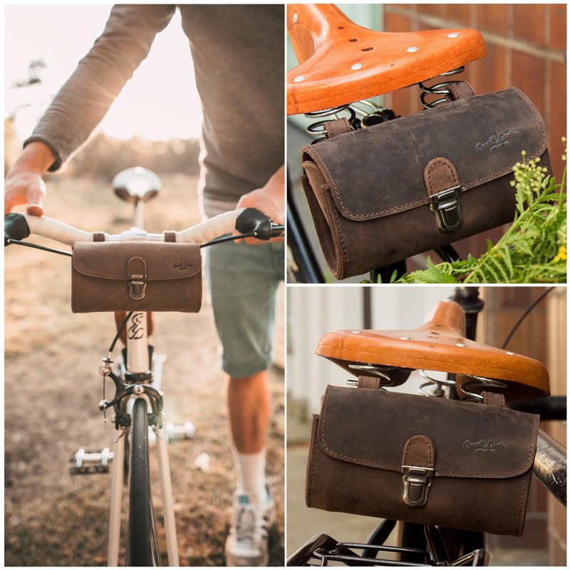 Gusti Leather Saddle Bag - Wolfgang L - Small Leather