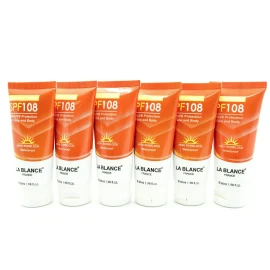 La Blance SPF 108 UVA/UVB Protection Sunblock (1.98oz/60ml) [6-Pack] Exp 2030