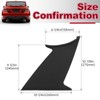 ECOTRIC 2Pcs Spoiler Wing Stabilizer Compatible with 2015-2021 Subaru WRX