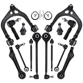 EVERESTWAY 14 Pcs Front Suspension Upper/Lower Control Arm Ball Joints Set Compatible for 2005-2010 Chrysler 300/2005-2010 Dodge Challenger/Charger/Magnum(RWD/2WD Models Only)