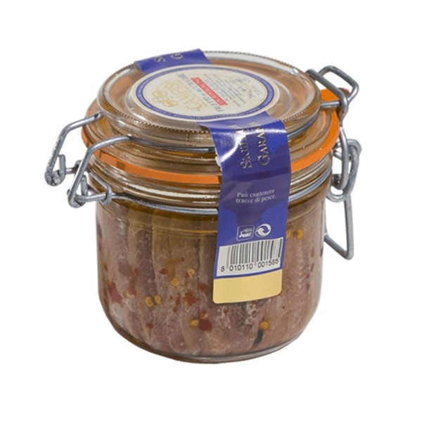 Campisi - Extra Vièrge Anchovies with Olive Oil 200g