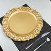 WYFMYD 6 Pack Gold Charger Plates 13" Round Charger Plates