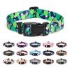 Mercano Adjustable Dog Collar - Special Design Patterns, Soft Nylon
