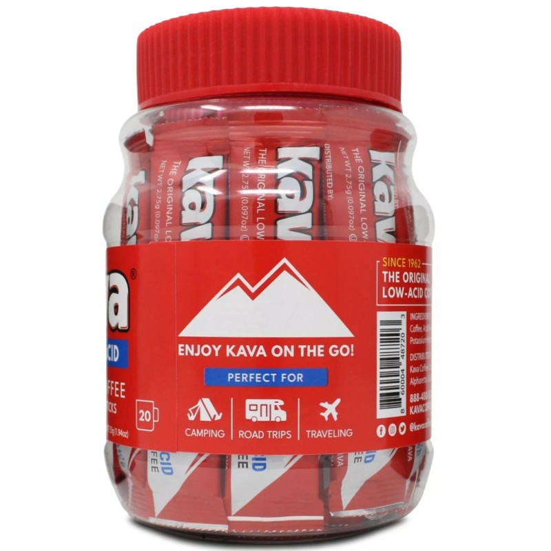 The Original Low-Acid Coffee Reduced Acid Instant Coffee Single Serve