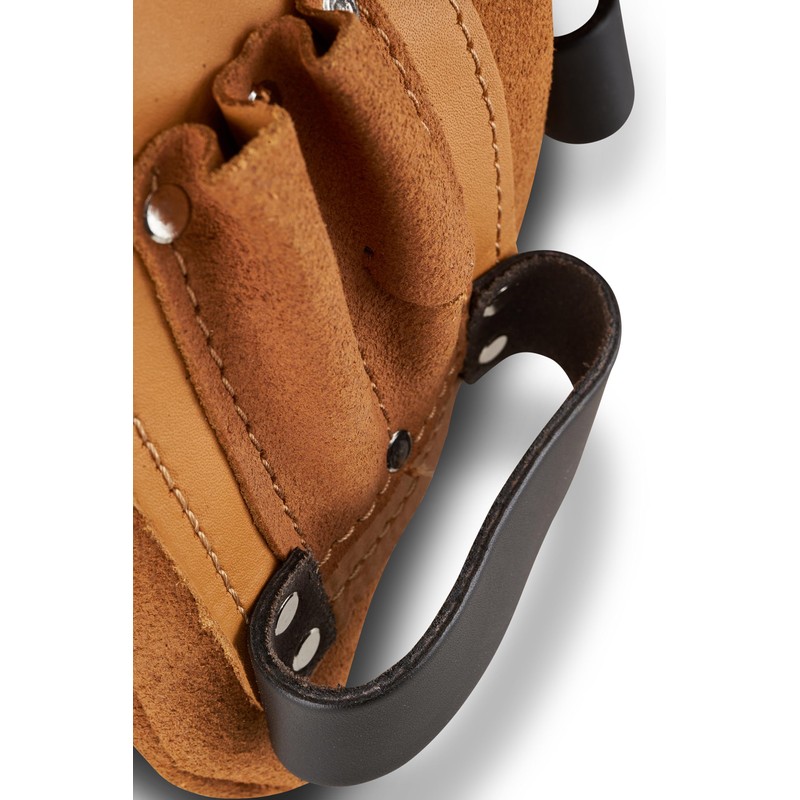 AWP Genuine Leather Premium Tool Pouch Multi-Pocket Organizer for Electricians,