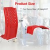 GarveeTech Heavy Duty Car Ramps Set 8000lbs Auto Ramp Solid