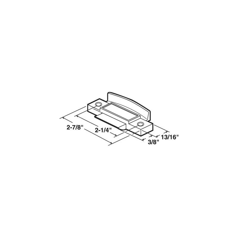 Black Die Cast Window Latch and Pull