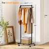MISSLO Small Clothes Racks for Hanging Clothes Clothing Rack with