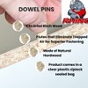 Rhino Wood Industries - 3/8" x 2" - 100 Pack