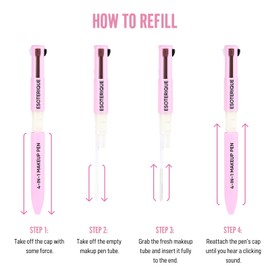 Esoterique 4 in 1 Makeup Pen Refill Replacement Pack (02)