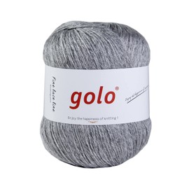 golo Merino Wool for Weaving 3-Ply Warm Soft Lightweight Cashmere Yarn for Crocheting
