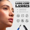Sarelly MINI MÁSCARA WATERPROOF LONG COW LASHES black MINI MÁSCARA