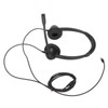 Binaural 3.5mm Business Headset Double Sided Headset with HD Stereo