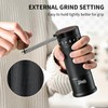 Bincoo Foldable Manual Coffee Grinder with External Adjustable Setting,Coffee Bean