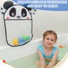 EYVRPAU Bath Toy Net Hygienic Storage Bath Toy Tub Shelf