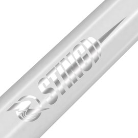 Ruthless Sting 3XS1774 3 Sets of 3 Stems Solid Polycarbonate Dart Shafts White with Black Aluminium Tip Medium 49mm