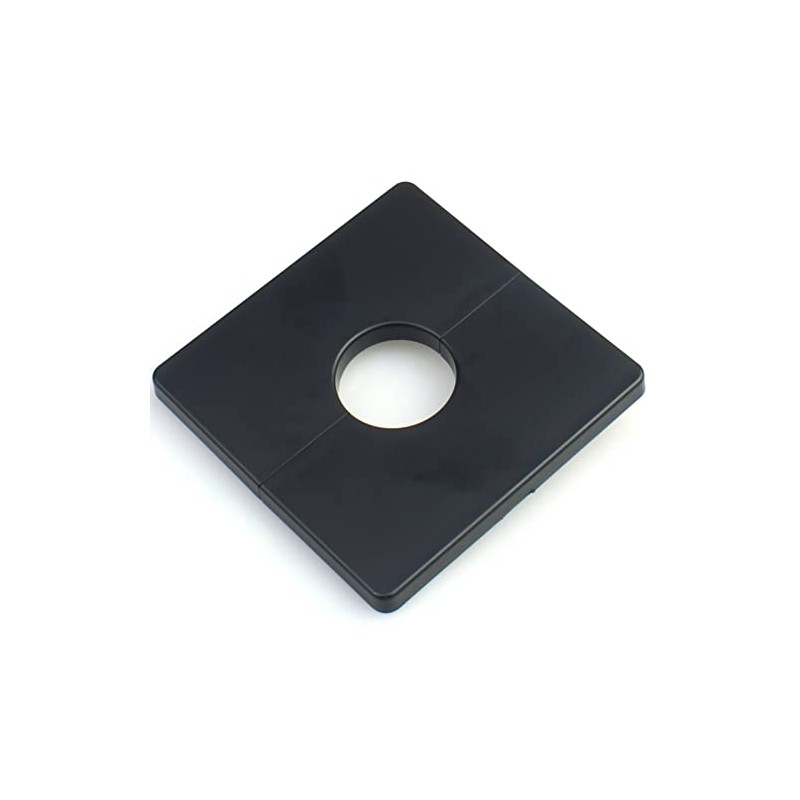 FDXGYH 2 Pcs 2.0 Inch ABS Wall Split Flange Self-Adhesive