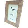 Tizo 5" X 7" Curve Taupe Wooden Frame, Made in