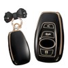 TECART Soft TPU Key Case Cover Fit For Subaru Outback