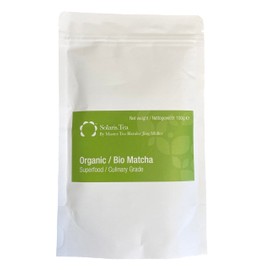 Solaris Tea Organic Matcha for Cooking, Baking and Smoothies 100g