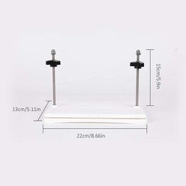 Suszian Tofu Press with Curved Plates, Tofu Press with Curved Plates Tofu Press Plate DIY Tofu Mould