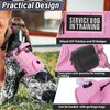 Heavy Duty Tactical Dog Harness for Large Dogs, Adjustable Reflective