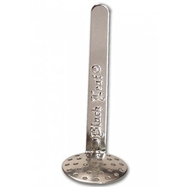 Stainless Steel Spoon Screens Black Leaf Pack of 5, 18mm