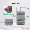 Hanging Toiletry Bag, Travel Toiletry Bag with 4 Compartments, Hanging