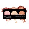 Iluminador Palladio GIP01 – Brillo en Polvo 3 Tonos